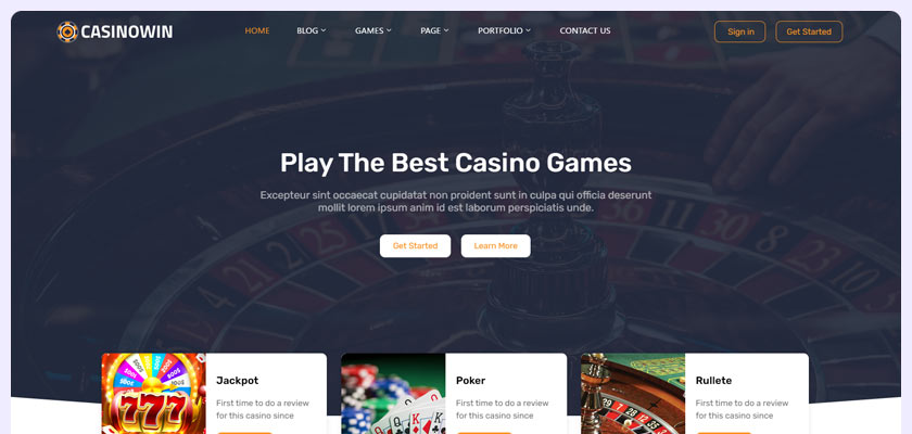 CasinoWin interface